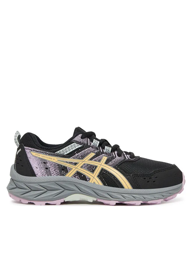 Asics Παπούτσια για Τρέξιμο Pre Venture 9 Gs 1014A276 Μαύρο