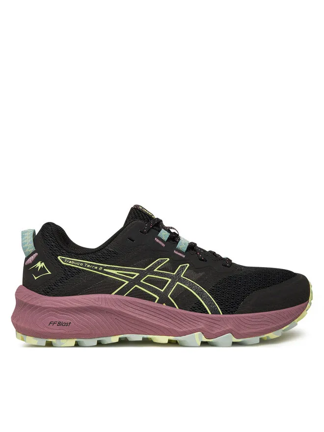 Asics Παπούτσια για Τρέξιμο Trabuco Terra 2 1012B427 Μαύρο