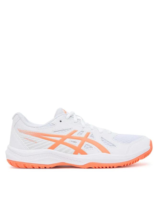 Asics Παπούτσια Σάλας Upcourt 6 1072A107 Λευκό