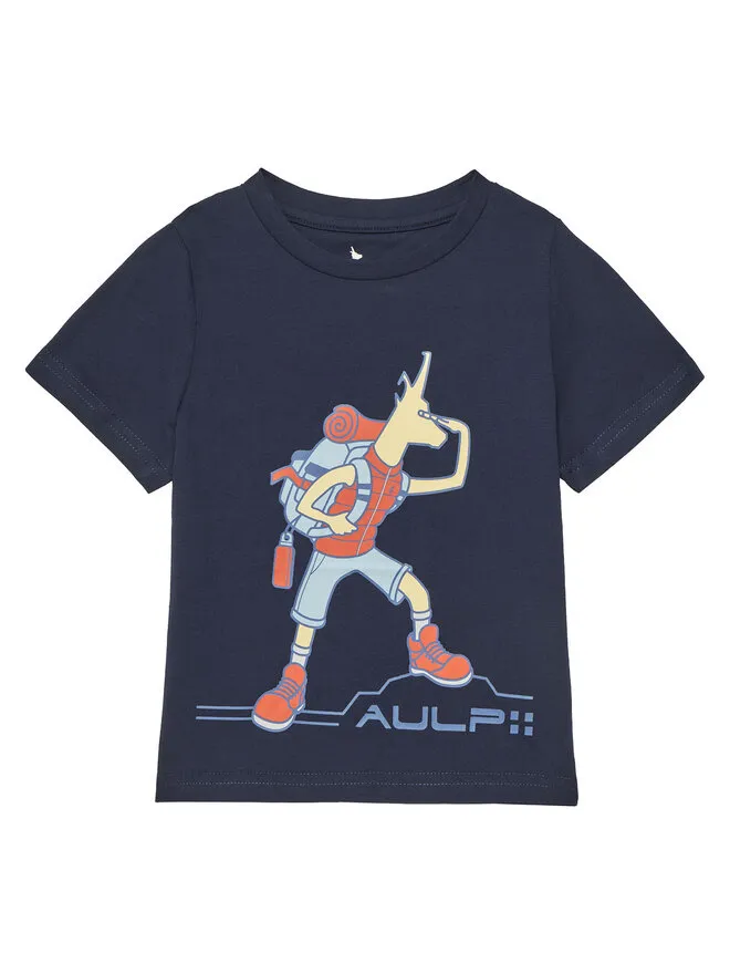 Aulp T-Shirt · Σκούρο μπλε