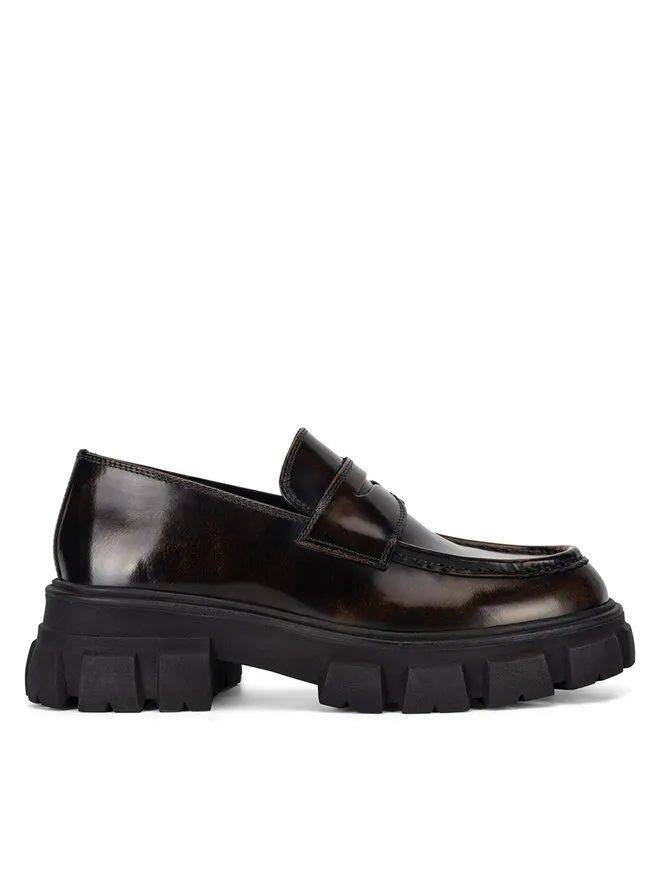 Badura Loafers · Καφέ