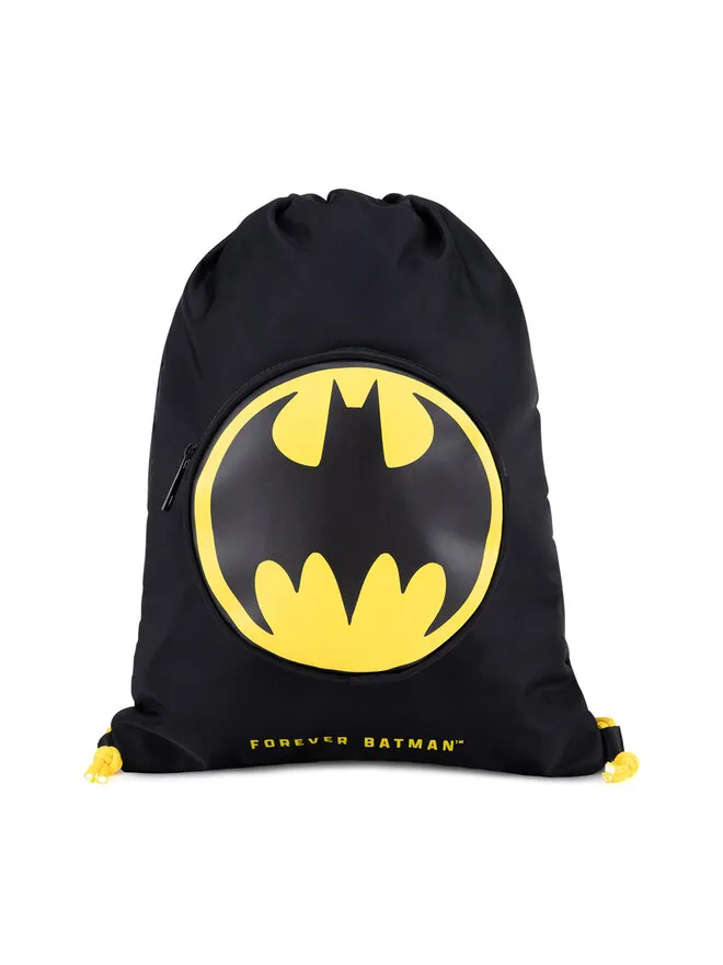 Batman Σακίδιο πλάτης πουγκί · Μαύρο