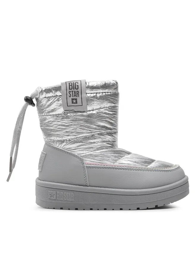 Big Star Shoes Μπότες Χιονιού · Ασημί