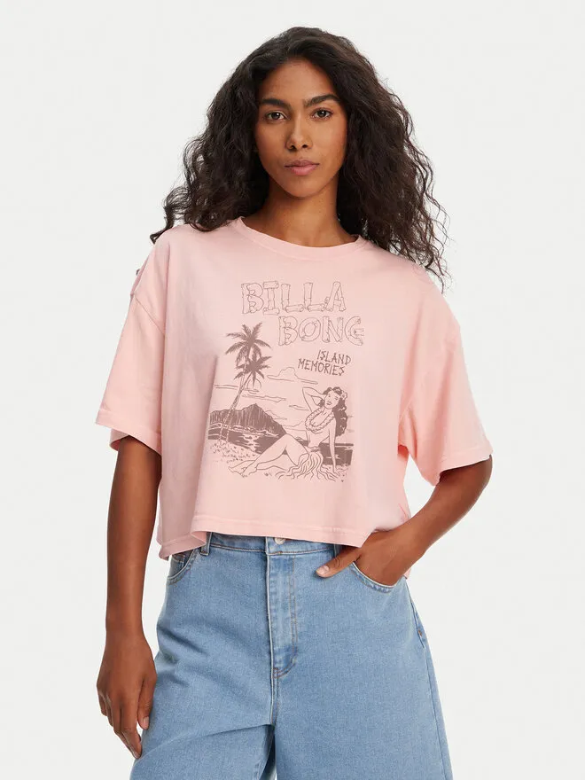 Billabong T-Shirt · Κοραλλί