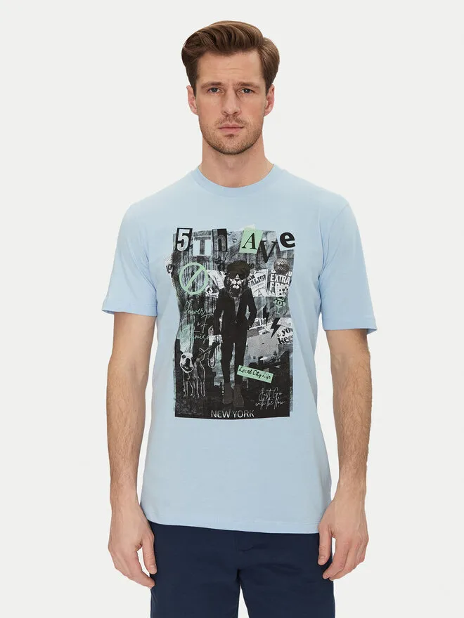 Blend T-Shirt · Μπλε