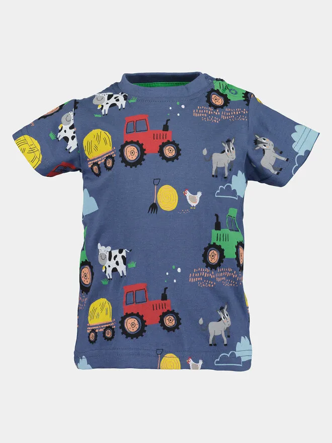 Blue Seven T-Shirt · Μπλε