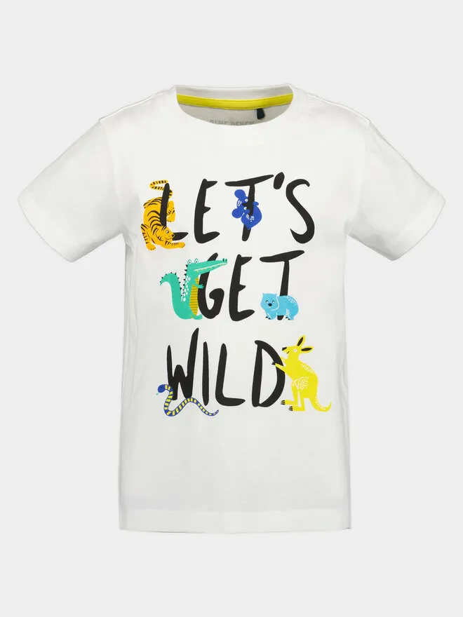 Blue Seven T-Shirt · Λευκό