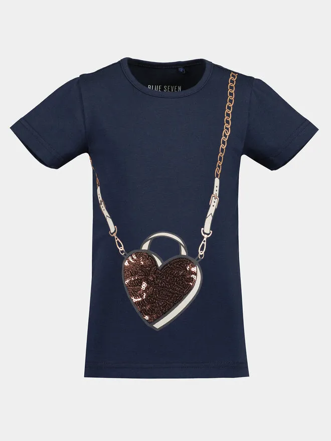 Blue Seven T-Shirt · Σκούρο μπλε