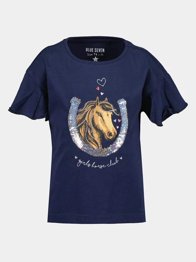 Blue Seven T-Shirt · Σκούρο μπλε