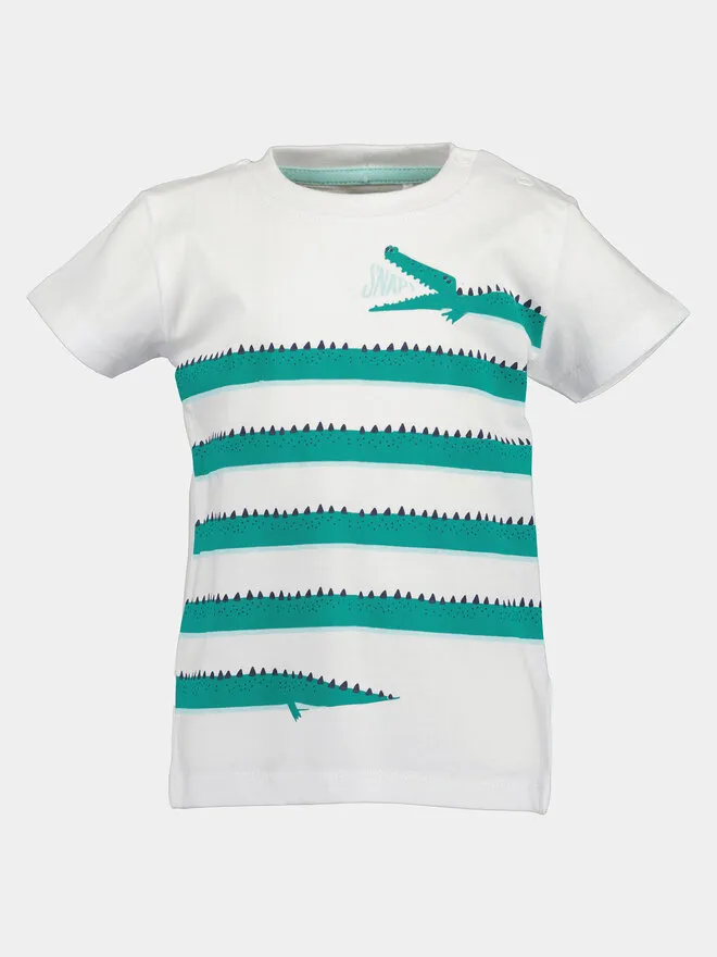 Blue Seven T-Shirt · Λευκό