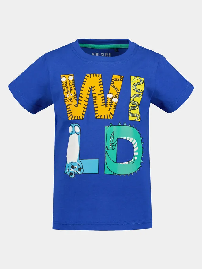 Blue Seven T-Shirt · Μπλε