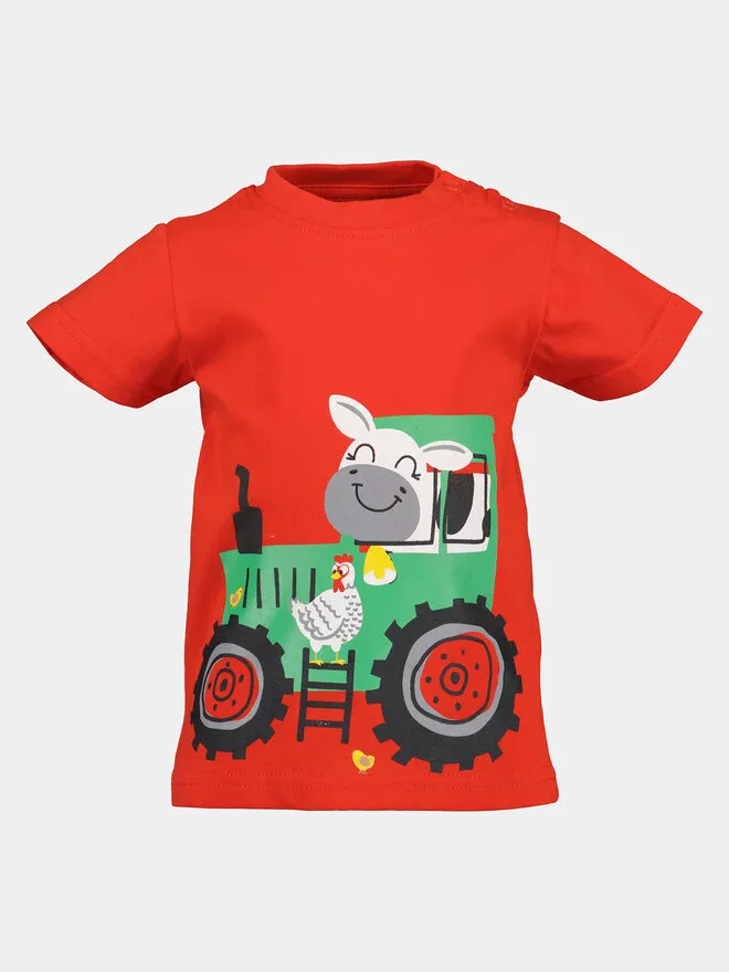 Blue Seven T-Shirt · Κόκκινο