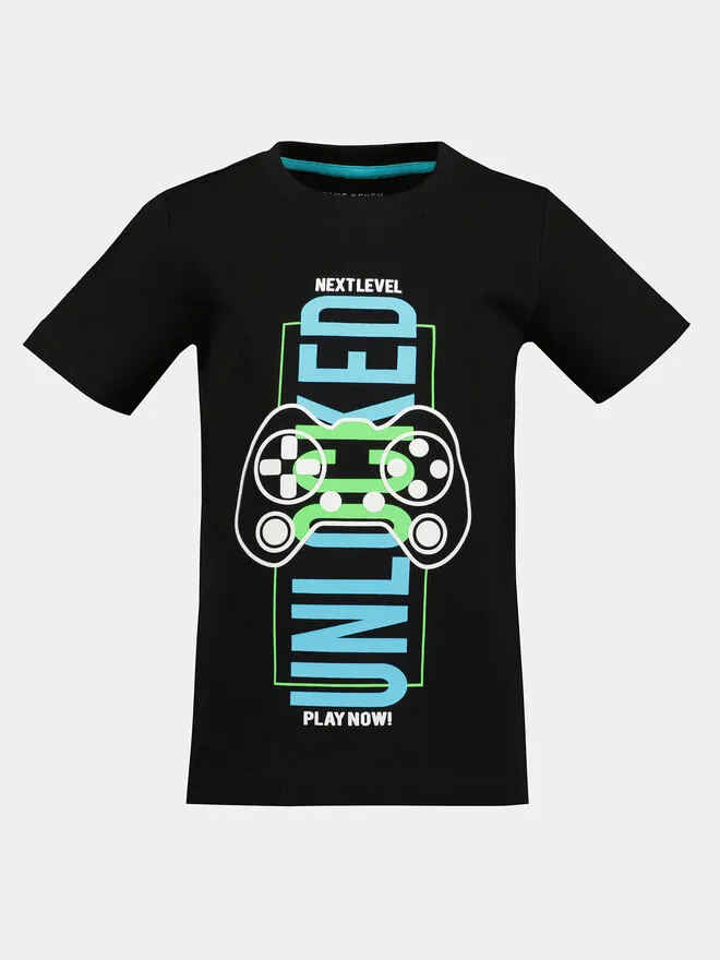 Blue Seven T-Shirt · Μαύρο