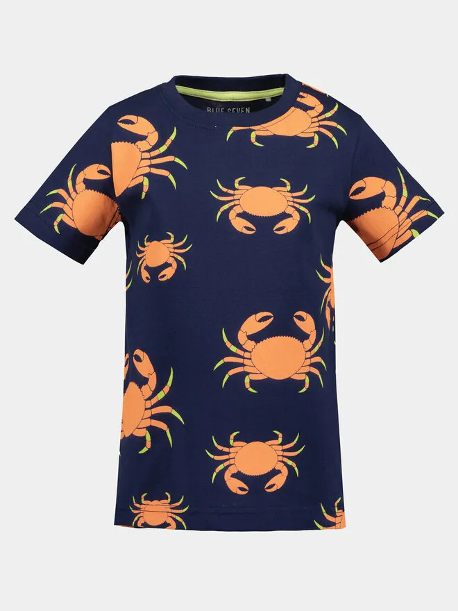 Blue Seven T-Shirt · Σκούρο μπλε