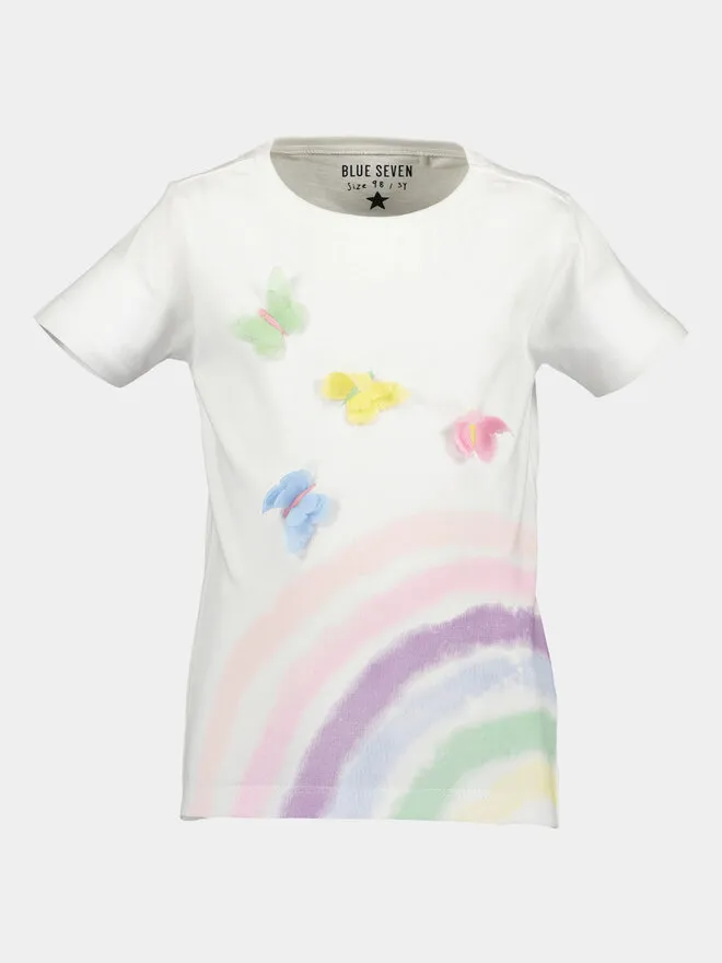Blue Seven T-Shirt · Λευκό