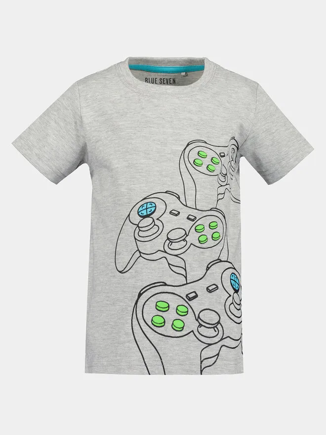 Blue Seven T-Shirt · Γκρι