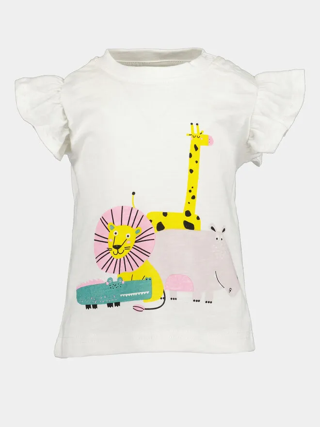 Blue Seven T-Shirt · Λευκό