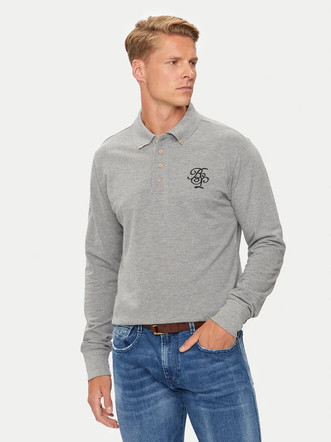 Brave Soul Polo · Γκρι