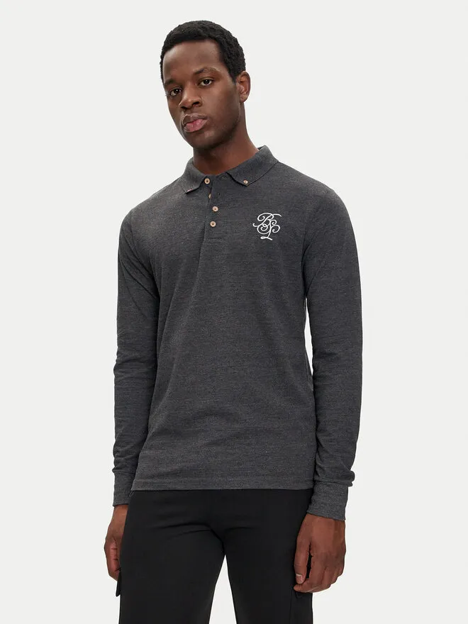 Brave Soul Polo · Γκρι