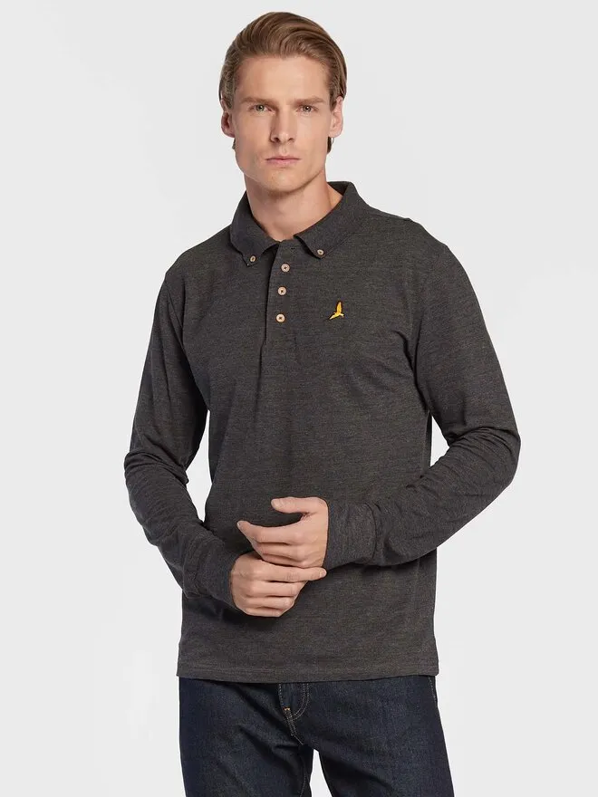 Brave Soul Polo · Γκρι
