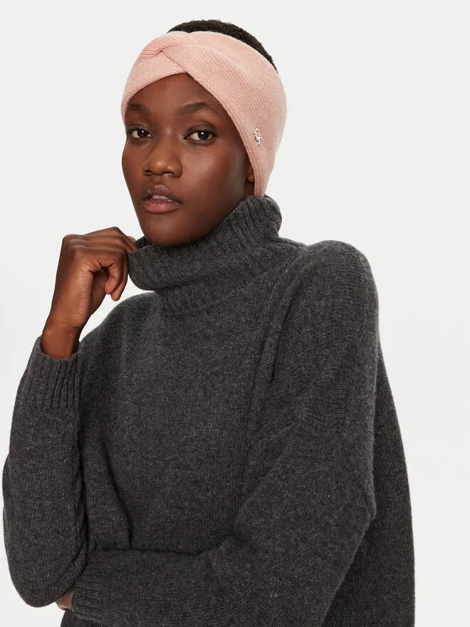 Calvin Klein Σετ Σκούφος Beanie & Headband · Ροζ