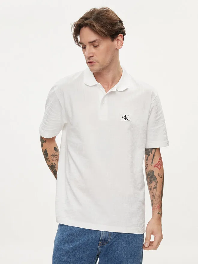 Calvin Klein Jeans Polo · Λευκό