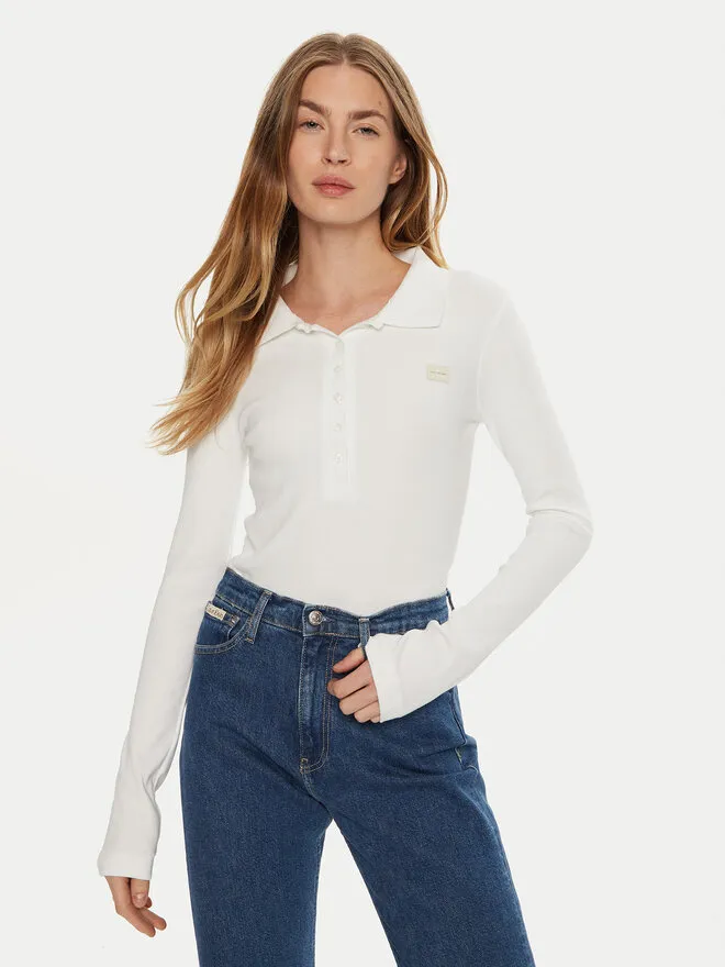 Calvin Klein Jeans Polo · Λευκό