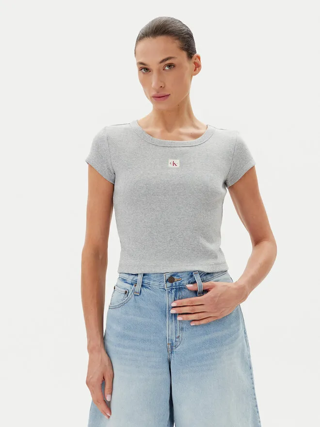 Calvin Klein Jeans T-Shirt · Γκρι