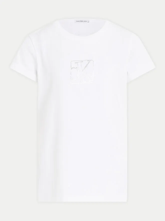Calvin Klein Jeans T-Shirt · Λευκό