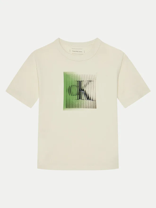 Calvin Klein Jeans T-Shirt · Μπεζ