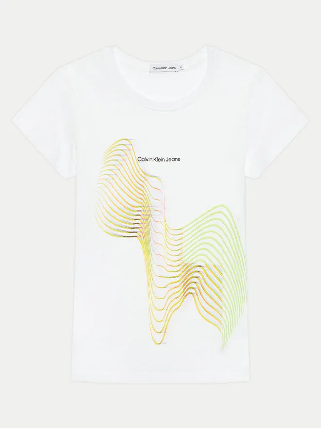 Calvin Klein Jeans T-Shirt · Λευκό