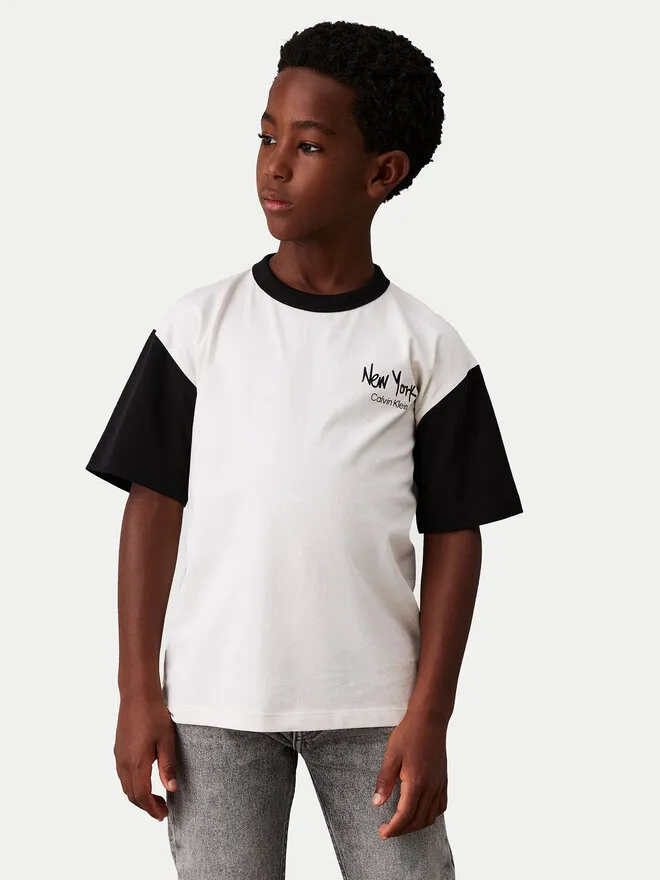 Calvin Klein Jeans T-Shirt · Εκρού