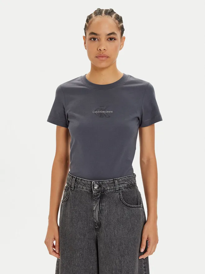 Calvin Klein Jeans T-Shirt · Γκρι