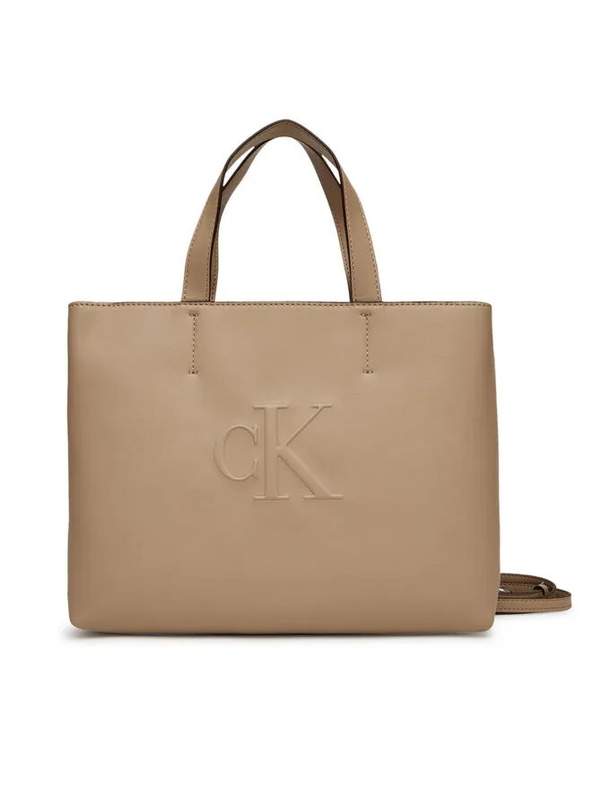 Calvin Klein Jeans Τσάντα · Μπεζ