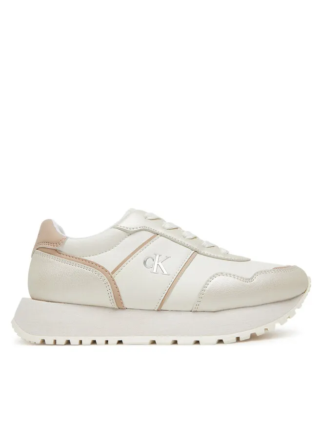 Calvin Klein Jeans Αθλητικά · Εκρού