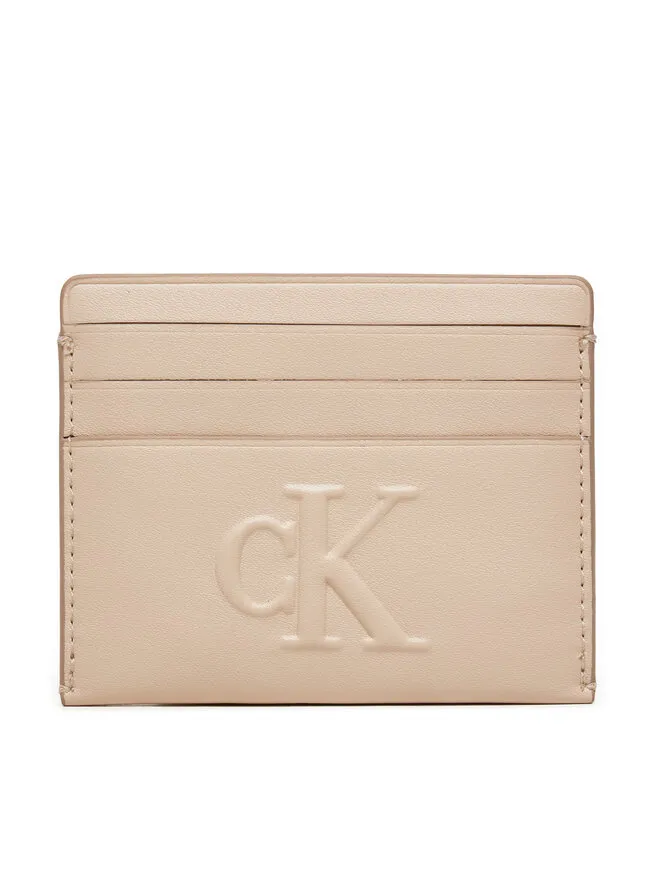 Calvin Klein Jeans Θήκη πιστωτικών καρτών · Μπεζ
