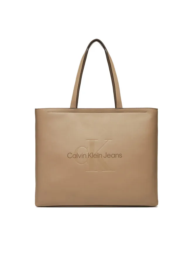 Calvin Klein Jeans Τσάντα · Μπεζ