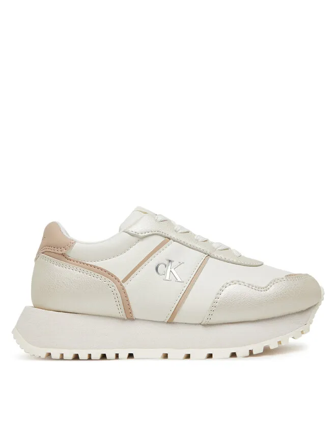 Calvin Klein Jeans Αθλητικά · Εκρού