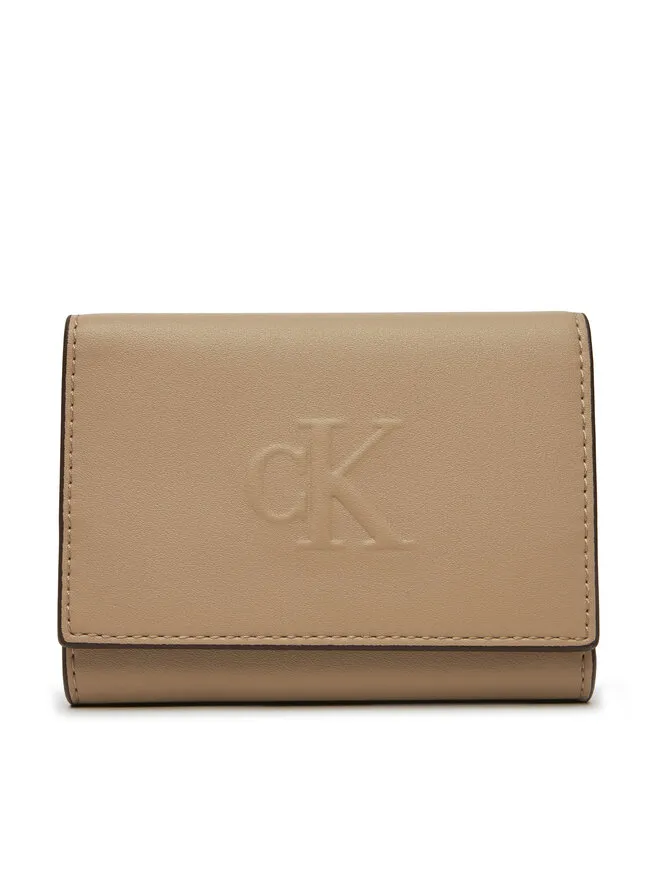 Calvin Klein Jeans Μικρό Πορτοφόλι Γυναικείο · Μπεζ