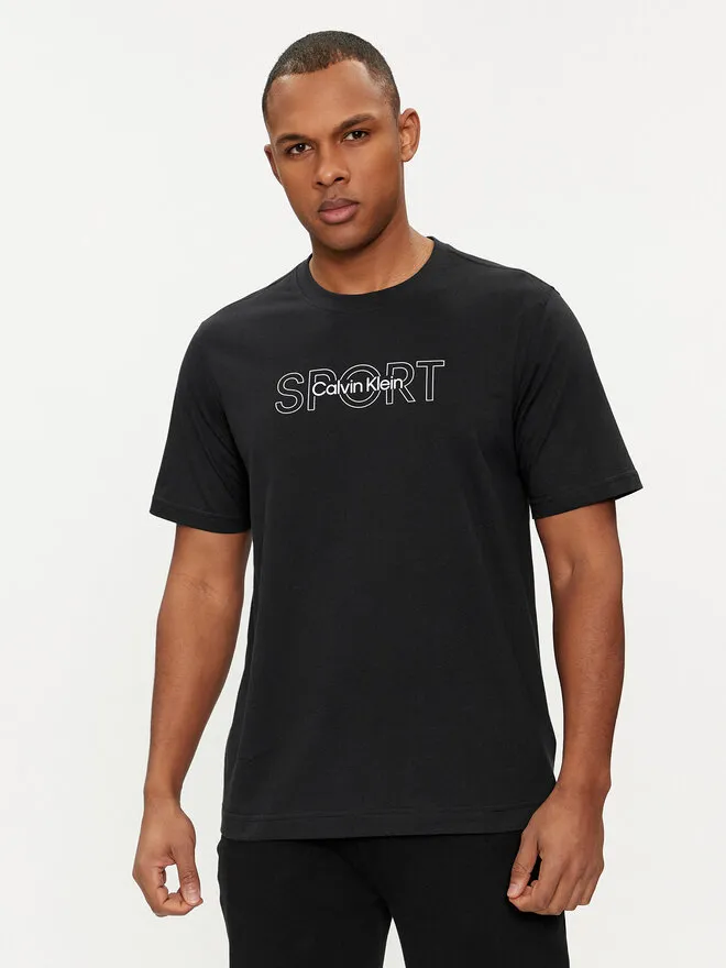 Calvin Klein Performance T-Shirt · Μαύρο