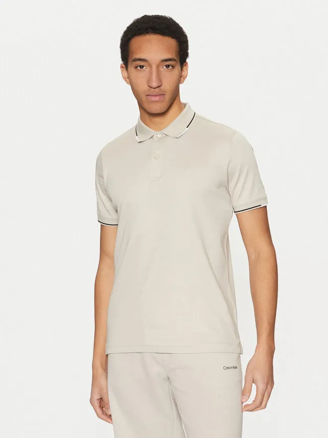 Calvin Klein Polo · Μπεζ