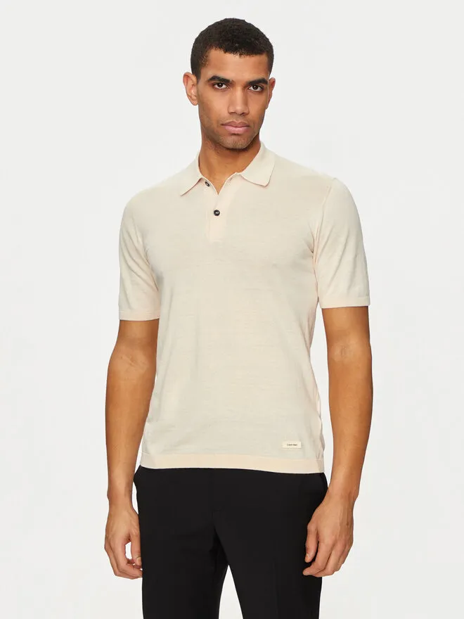 Calvin Klein Polo · Μπεζ