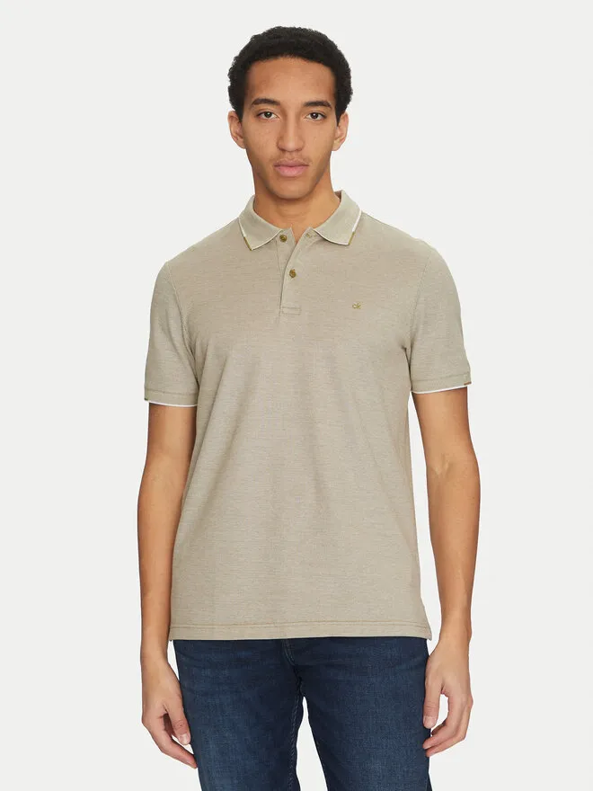 Calvin Klein Polo · Μπεζ