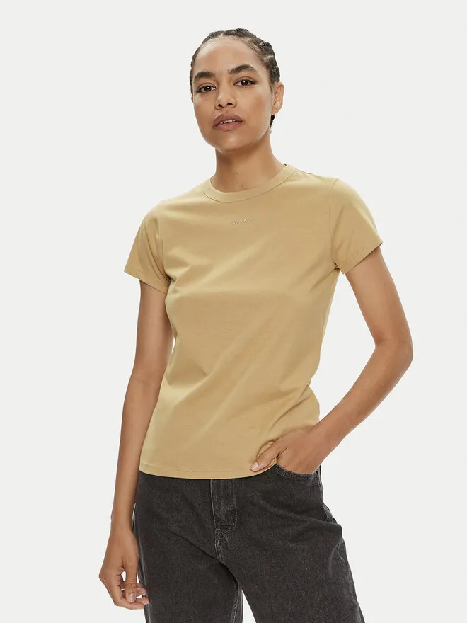 T-Shirt · Μπεζ