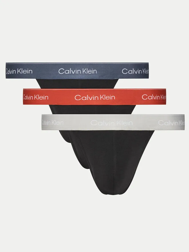 Calvin Klein Underwear Σετ 3 τεμάχια στρίνγκ · Μαύρο