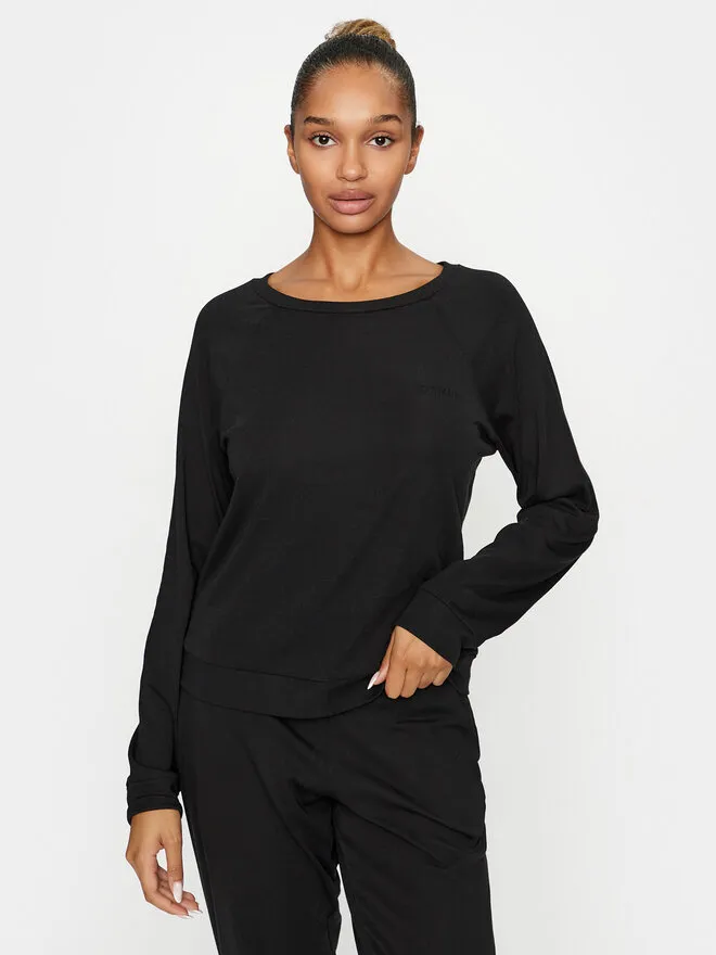Calvin Klein Underwear Μπλούζα πιτζάμας · Μαύρο