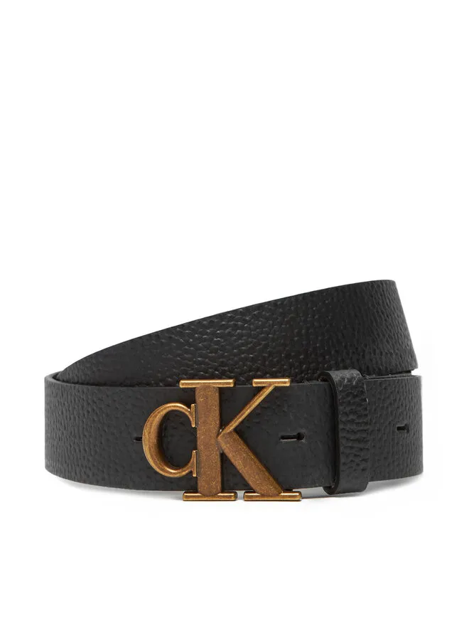Calvin Klein Ζώνη Ανδρική · Μαύρο