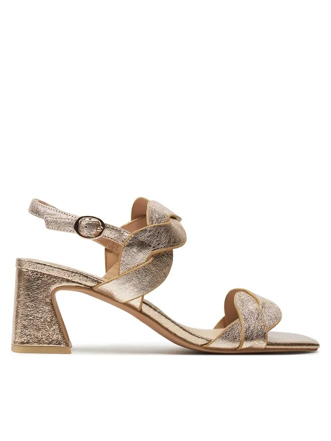 Caprice Σανδάλια · Χρυσό · 6 cm