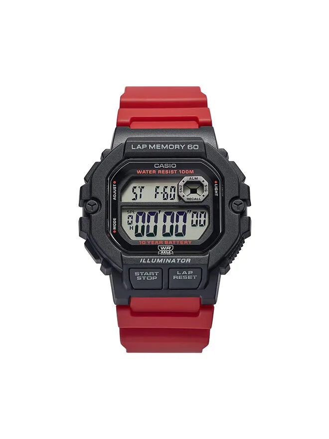 Casio Ρολόι · Κόκκινο