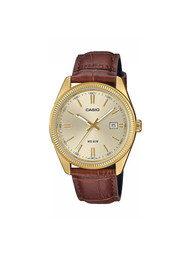 Casio Ρολόι · Καφέ